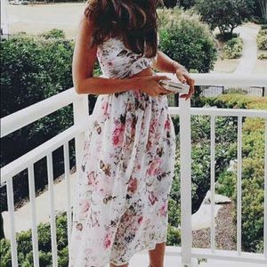 Zimmerman dress size 0, floral with eyelet trim.